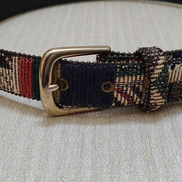 Southwest Chenille Print Belt - Picture 8 of 9